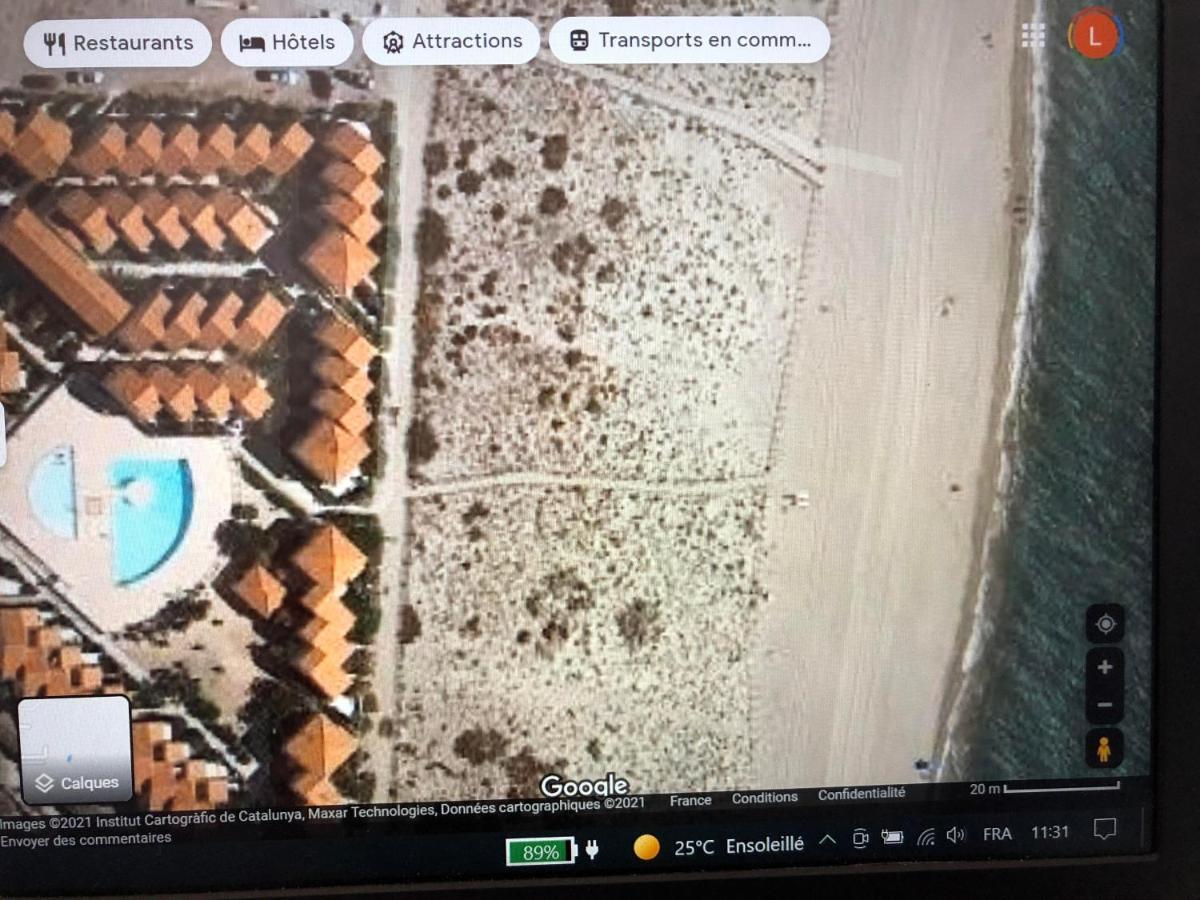 Barcaresa-Villa Sur Le Sable Vue Mer Panoramique Piscine Clim Wifi Le Barcarès Exterior foto